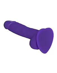Реалістичний фалоімітатор Strap-On-Me SOFT REALISTIC DILDO Violet - Size S - мініатюра 2
