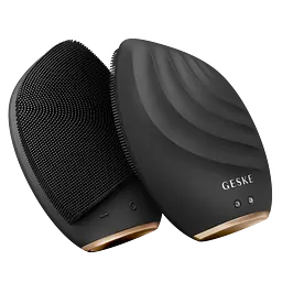 Електронна звукова щітка для обличчя GESKE Sonic Facial Brush 5 в 1 сіра - мініатюра 3