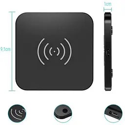 Бездротовий зарядний пристрій Choetech T511-S 10W Black - мініатюра 3