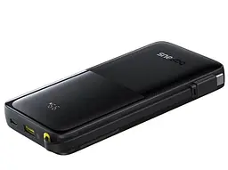Зовнішній акумулятор із вбудованим кабелем Baseus Bipow 2 Digital Display Built-in USB-C Cable 10000mah - мініатюра 2