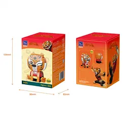 Конструктор Pantasy Kung Fu Panda Серія Сидячий малюк - Тигриця (99125) - мініатюра 5