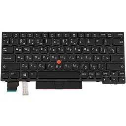 Клавіатура для ноутбука LENOVO (ThinkPad: X280) rus чорний