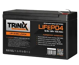 Акумуляторна батарея для ДБЖ Trinix LiFePO4 12.8 V / 8 А*ч (44-00094)