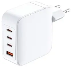 Зарядний пристрій мережевий DCP-101 100Вт GaN 3хUSB-С 1xUSB-A білий D-Link teh0018777