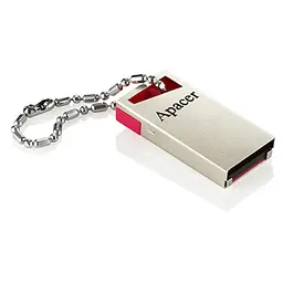 USB флеш накопичувач Apacer 64GB AH112 Red USB 2.0 (AP64GAH112R-1) - мініатюра 4