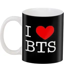 Кухоль GeekLand Bangtan Boys i love BTS BTS.02.09 330 мл білий - мініатюра 3