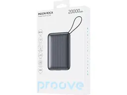 Зовнішній акумулятор (павербанк) Proove Moon Rock 20000mAh 22.5W Gray (PBM222012105) - мініатюра 3