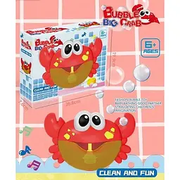 Іграшка для ванної Музичний краб Bubble Crab пускає бульбашки - мініатюра 3