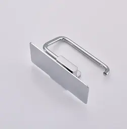 Тримач для туалетного паперу з полицею Koer AS-0112-01 хром (KR6177) - мініатюра 3