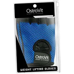 Рукавички для фітнесу OstroVit Women's Gloves Blue M - мініатюра 2