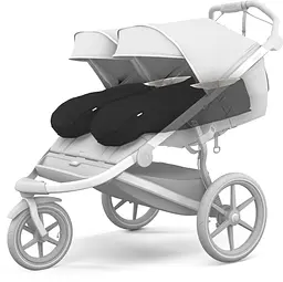Теплий конверт-накидка Thule Newborn Nest Black (TH 11200310) - мініатюра 5