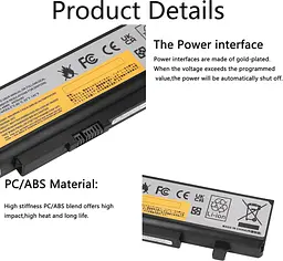 Акумулятор для ноутбука Lenovo 11.1V 4400mAh - мініатюра 7