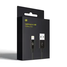 Кабель ArmorStandart AMD818B Lightning to USB Cable 1m black (ARM64287) - мініатюра 5