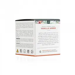 Масажна свічка Exotiq Massage Candle Vanilla Amber 60 мл - мініатюра 4