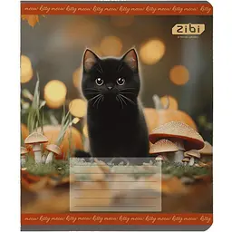 Упаковка зошитів ZiBi Kids Line Cats 12 аркушів в клітинку 25 шт. (ZB25.1753K) - мініатюра 8