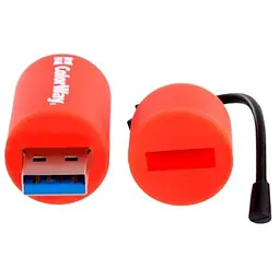 USB флеш накопичувач ColorWay Fire 64 GB USB 3.0 Red (CW-USBFE64) - мініатюра 5