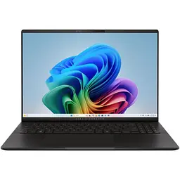 Ноутбук Asus Vivobook S16 M5606KA- SH124, 16 дюймів 1920 x 1200, AMD AI 7 350 8 C / 16 T, 2 ГГц- 5 ГГц, 8 МБ 16 МБ кеш- пам'яті, 24 ГБ LPDDR5X, 1 ТБ SSD, AMD Radeon, No Os