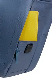 Рюкзак 15,6" American Tourister URBAN GROOVE NAVY/ORANGE 50x31х23 24G*67043 - мініатюра 3