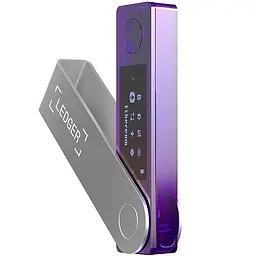 Апаратний гаманець для криптовалют Ledger Nano X Cosmic Purple (LNXCP) - мініатюра 6