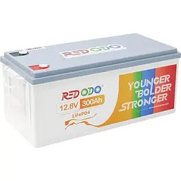 Акумулятор Redodo LiFePO4 12V (12.8V/300Ah/3 840Wh) (R12V300-200-BASIC-4-A200) [164660] - мініатюра 2