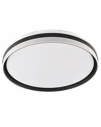 Люстра із пультом світлодіодна, стельовий світильник Goldlux 326683 Barbara 50 Led 1x72W 3000K-6000K 8000Lm IP44 Wh