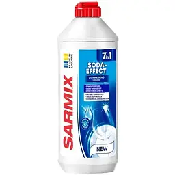 Засіб для ручного миття посуду Sarmix Soda-effect 500 мл (4820268103666)