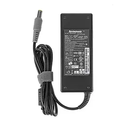 Блок живлення для ноутбука Lenovo 20V 4.5A 90W 7.9*5.5мм 3 hole with pin inside чорний (без кабеля) - мініатюра 3