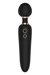 Вібромасажер Dreamtoys Elite Dual Wand Vibe, 23 см (чорний)