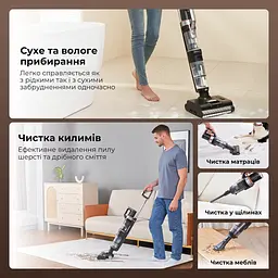 Бездротовий миючий пилосос Jimmy HW11 PRO MAX 3 в 1 - мініатюра 4