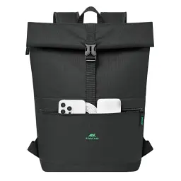 Рюкзак для ноутбука 15.6" RivaCase Gremio, Black, поліестер, 15 л, 430 x 280 x 135 мм (5567) - мініатюра 6