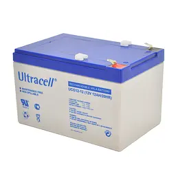 Акумуляторна батарея Ultracell UCG 12-12 AGM 12V 12 Ah White Q6/444, 158 x 98 x 101 мм