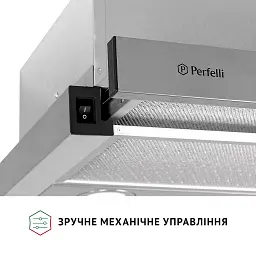Витяжка телескопічна Perfelli TL 602 I LED - мініатюра 5