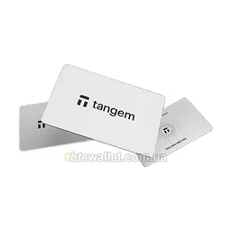Криптогаманець Tangem Wallet 2.0 набір з 3 карток White (TG128X3-W) - мініатюра 6