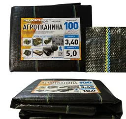 Агротканина Shadow 100 г/м² 3.4 x 5 м АГРП0005 - мініатюра 3