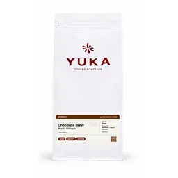 Кава мелена Yuka Coffee Roastery Chocolate Brew суміш арабіки 1кг