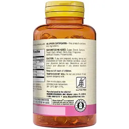 Лецитин з водоростями, вітаміном B6 та яблучним оцтом Mason Natural Lecithin With Kelp/Vitamin B 6 Plus Cider Vinegar 100 гелевих капсул - мініатюра 3