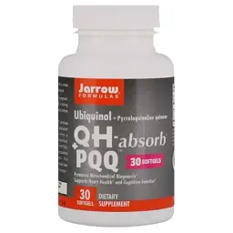 Антиоксидант Jarrow Formulas Убіхінол і піролохінолінхінон, 30 желатинових капсул (JRW-06027)