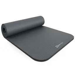 Коврик для йоги Hop-Sport HS-NB015GM NBR 1,5см графітовий - мініатюра 5