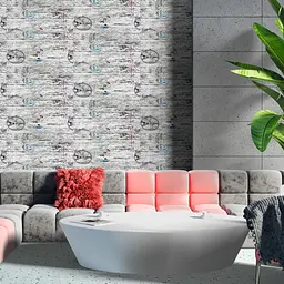 Самоклеюча декоративна 3D панель Sticker Wall під дерево париж 700x700x5мм 085 SW-00000142 - мініатюра 5