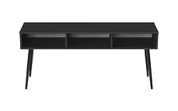 Тумба під телевізор Кентуккі Ferrum-decor 45x139x38 Чорний метал ДСП Сосна Кембра 16 мм (FRD-106728) - мініатюра 3