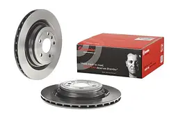 Диск гальмівний задній вентильований Mercedes Gle, M-class 11-19р Brembo (09.A959.11) - мініатюра 2