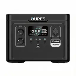 Портативна зарядна станція OUPES S015 (Exodus) 1500W 1488Wh LiFePO4 (42-00309) - мініатюра 2