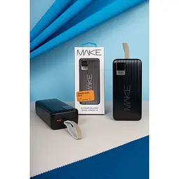 Повербанк Make 30000 mAh 65W PD+QC Black (MPB-302BK) - мініатюра 3