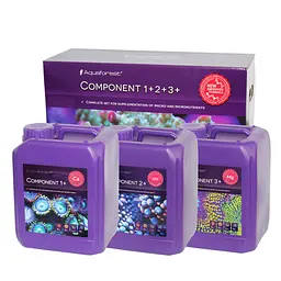 Мікро і макроелементи для морського акваріуму Aquaforest Component 1+, 2+, 3+, 3x5 л (732475) - мініатюра 1