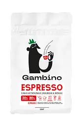 Espresso GAMBINO кава в зернах бленд 0.25 кг