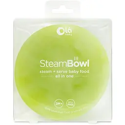 Миска Olababy SteamBowl для готування на пару, зелений (30400) - мініатюра 4