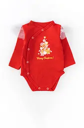 Святковий комплект боді та штани з фатином Merry Christmas Gold - мініатюра 2