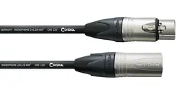 Микрофонный кабель XLR Male — XLR Female 10м Cordial CXM 10 FM - мініатюра 1