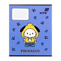 Зошит Kite Pochacco, 12 аркушів, коса лінія (PC26-235), в асортименті - мініатюра 2