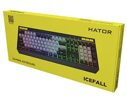Клавіатура ігрова мембранна Hator HTK-401UA USB Icefall Black-Gray - мініатюра 5